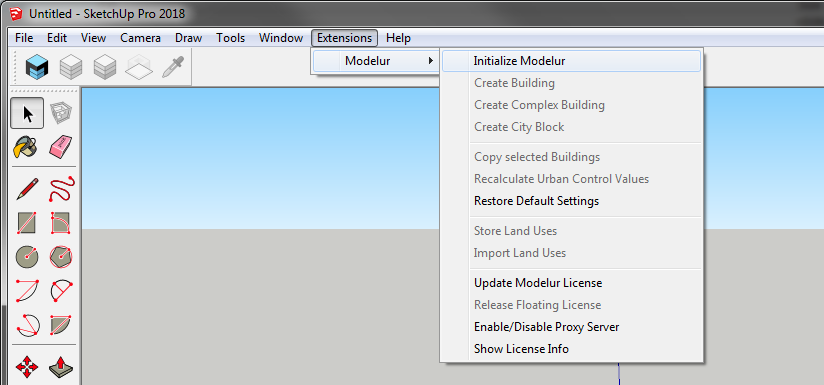 Modelur_menu entry